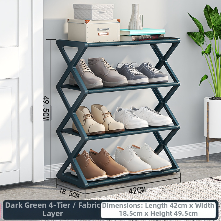 Paprasta, moderni, dulkėms atspari batų lentyna, daugiasluoksnė, paprasto surinkimo, sulankstoma batų lentyna