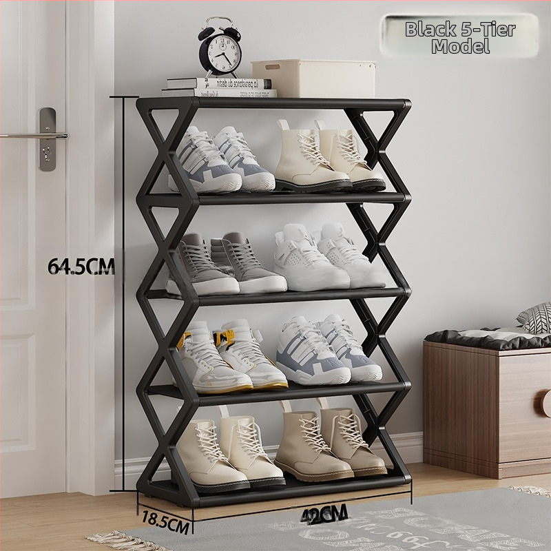 Paprasta, moderni, dulkėms atspari batų lentyna, daugiasluoksnė, paprasto surinkimo, sulankstoma batų lentyna