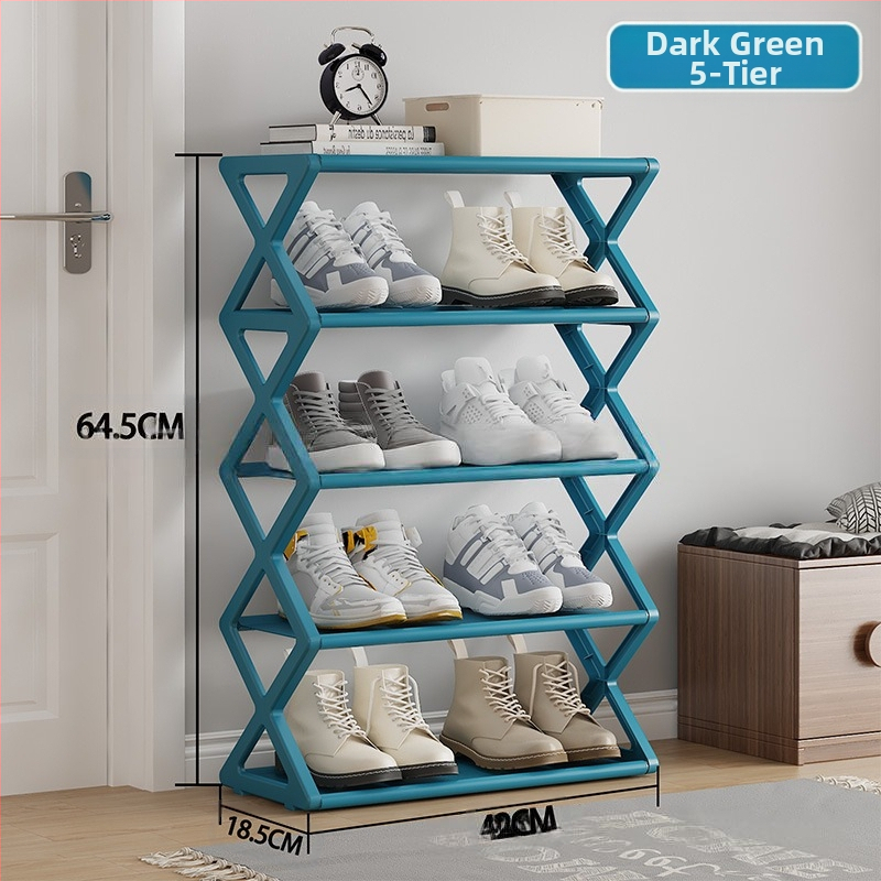 Paprasta, moderni, dulkėms atspari batų lentyna, daugiasluoksnė, paprasto surinkimo, sulankstoma batų lentyna