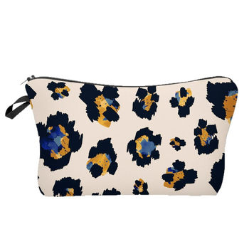 Naujas tarpvalstybinis leopardo 3D skaitmeninio spausdinimo prausimosi krepšys, madingas, aukštos klasės kosmetikos laikymo krepšys, kosmetinis krepšys