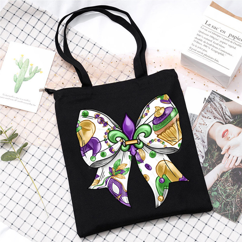 Didelės talpos tarpvalstybinis „Carnival“ spausdintas studentų krepšys korepetitoriui, rankinis krepšys per petį, patogus krepšys