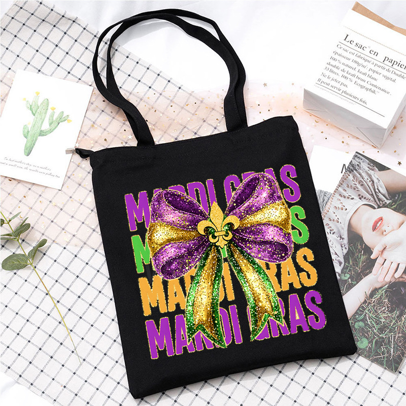 Didelės talpos tarpvalstybinis „Carnival“ spausdintas studentų krepšys korepetitoriui, rankinis krepšys per petį, patogus krepšys