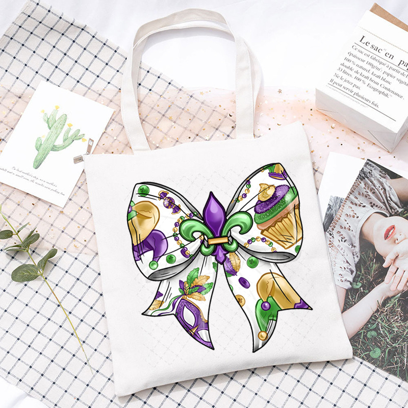 Didelės talpos tarpvalstybinis „Carnival“ spausdintas studentų krepšys korepetitoriui, rankinis krepšys per petį, patogus krepšys