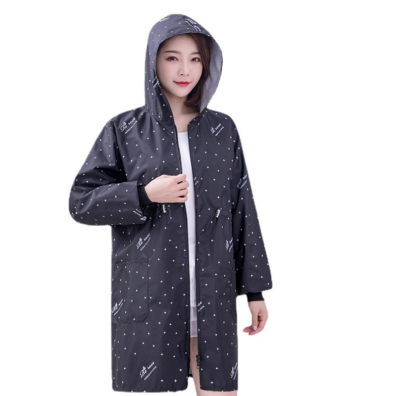 Kodumajapidamises kasutatav köögipõll pikkade varrukatega naiste köögi veekindel vööümbris internetikuulsuste õlikindel saastumisvastane tõmblukuga põll