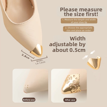 Varbakaitse, Varbakaitse, Löögivastane kingaots, Nahkne kingaotsakate, Kõrgete kontsade parandus, Terava ninaga kott, Varba metallist pea artefakt