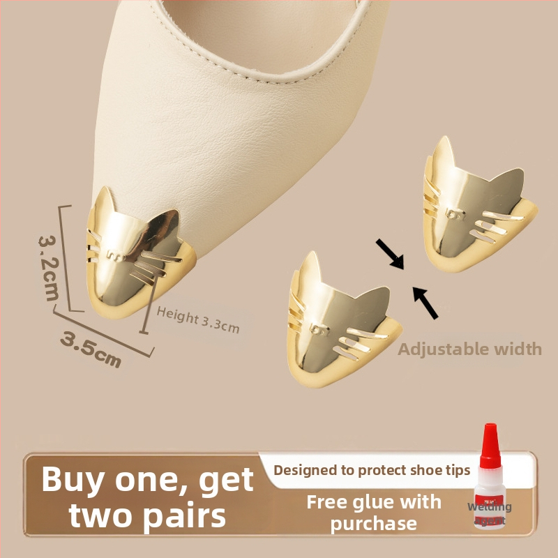 Varbakaitse, Varbakaitse, Löögivastane kingaots, Nahkne kingaotsakate, Kõrgete kontsade parandus, Terava ninaga kott, Varba metallist pea artefakt