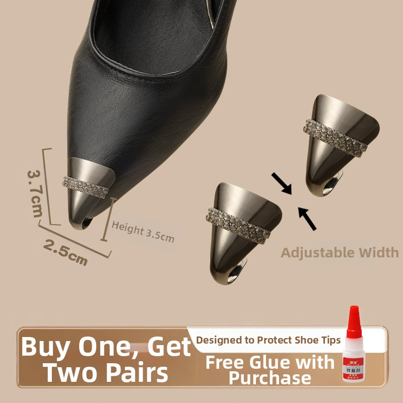 Varbakaitse, Varbakaitse, Löögivastane kingaots, Nahkne kingaotsakate, Kõrgete kontsade parandus, Terava ninaga kott, Varba metallist pea artefakt