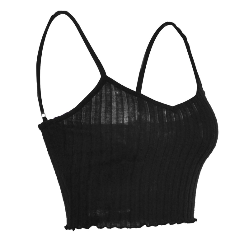 AB401 skorá jar nový štýl spodného oblečenia jednofarebné dievča čistá túžba pupok jednofarebné Street hrudník zobraziť jednoduché malé sling ženy