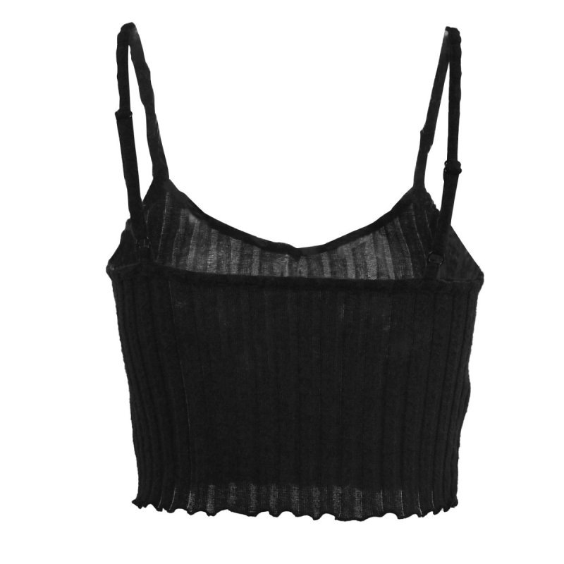 AB401 skorá jar nový štýl spodného oblečenia jednofarebné dievča čistá túžba pupok jednofarebné Street hrudník zobraziť jednoduché malé sling ženy