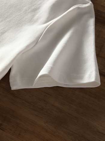 Tricou cu imprimeu de litere, top casual cu mânecă scurtă și guler rotund, vară și primăvară, îmbrăcăminte pentru femei