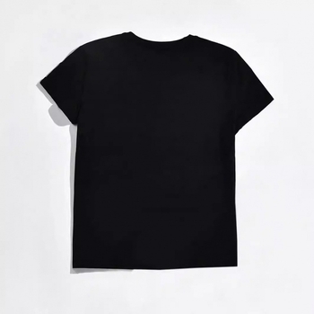 Tricou de vară pentru femei, stil California College, cu mânecă scurtă și imprimeu cu urs alb, stil transfrontalier european și american, casual, potrivit pentru vară