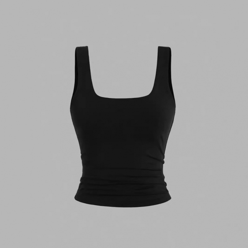 Vestă scurtă cu imprimeu leopard pentru femei, la modă, 2024, sexy, cu scurgeri de buric, cu guler în U mare