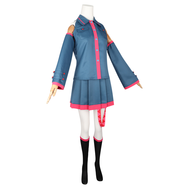 Initial Accent Formula cosplay uniformă albastră Initial Accent Animation Game Future cos costum costum stil feminin