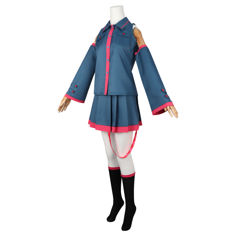 Initial Accent Formula cosplay uniformă albastră Initial Accent Animation Game Future cos costum costum stil feminin
