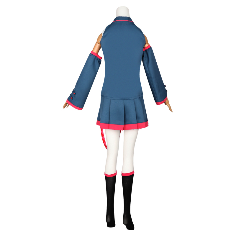 Initial Accent Formula cosplay uniformă albastră Initial Accent Animation Game Future cos costum costum stil feminin