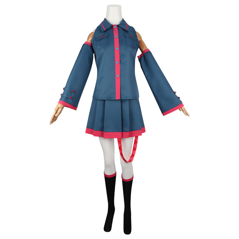 Initial Accent Formula cosplay uniformă albastră Initial Accent Animation Game Future cos costum costum stil feminin