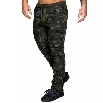Pantaloni sport casual pentru bărbați 2022, comerț exterior european și american, design cu dungi hip hop, camuflaj, sport, fitness, pantaloni pentru bărbați
