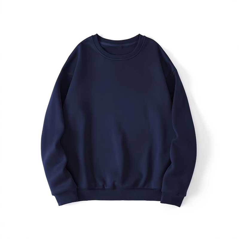 [Cod european transfrontalier] Hanorac cu guler rotund, culoare uni, pentru femei, autumn