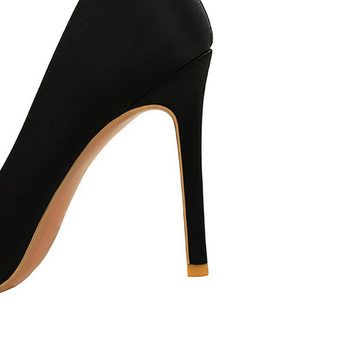 2024 Χειμερινά Νέα Παπούτσια με Λεπτό Τακούνι και Μυτερό Στόμα, Γυναικεία Παπούτσια με Χάντρες και Λεπτό Τακούνι για το Εξωτερικό Εμπόριο