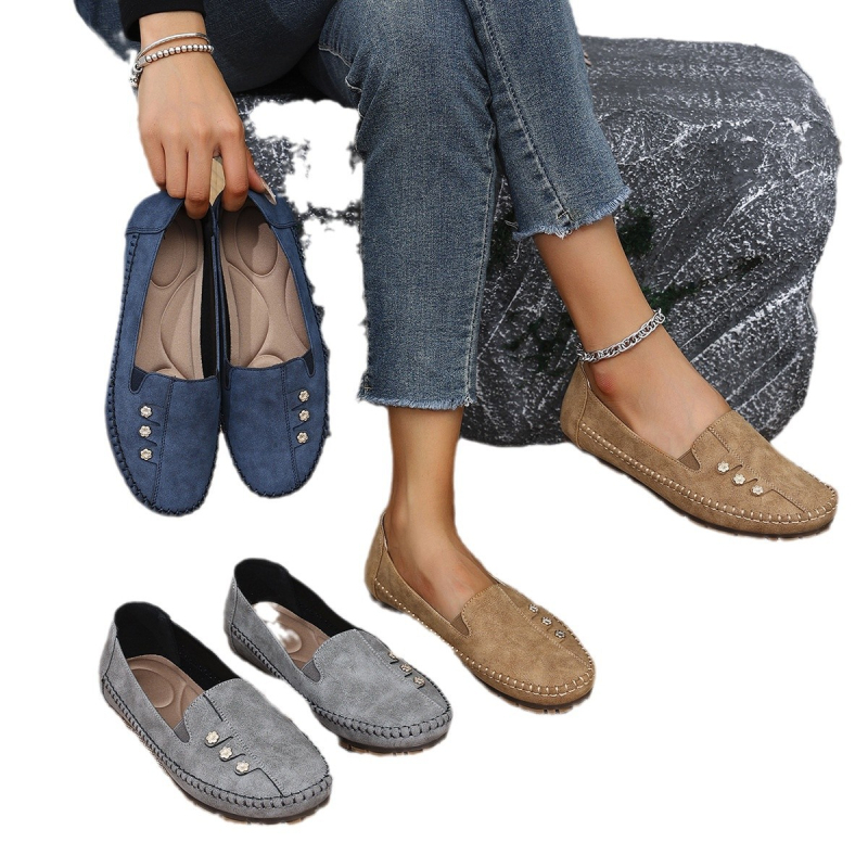 Veľké populárne dámske laserové šitie zahraničného obchodu, mokasíny, zahraničný obchod, cezhraničný elektronický obchod, pohodlné a všestranné