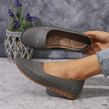 Μεγάλο Μέγεθος Νέα Εξωτερικού Εμπορίου Ραφή Laser Γυναικεία Φλατ Μοκασίνια Εξωτερικού Εμπορίου Διασυνοριακό Ηλεκτρονικό Εμπόριο Προμήθεια Ρετρό