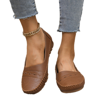 Μεγάλο Μέγεθος Νέα Εξωτερικού Εμπορίου Ραφή Laser Γυναικεία Φλατ Μοκασίνια Εξωτερικού Εμπορίου Διασυνοριακό Ηλεκτρονικό Εμπόριο Προμήθεια Ρετρό