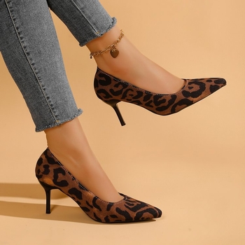 Γαλλικά ψηλοτάκουνα γυναικεία παπούτσια για την άνοιξη και το φθινόπωρο του 2025, μοντέρνα, χωρίς κουρασμένα πόδια, τακούνι στιλέτο, ρηχό στόμα, μυτερά, μονόχρωμα παπούτσια plus size