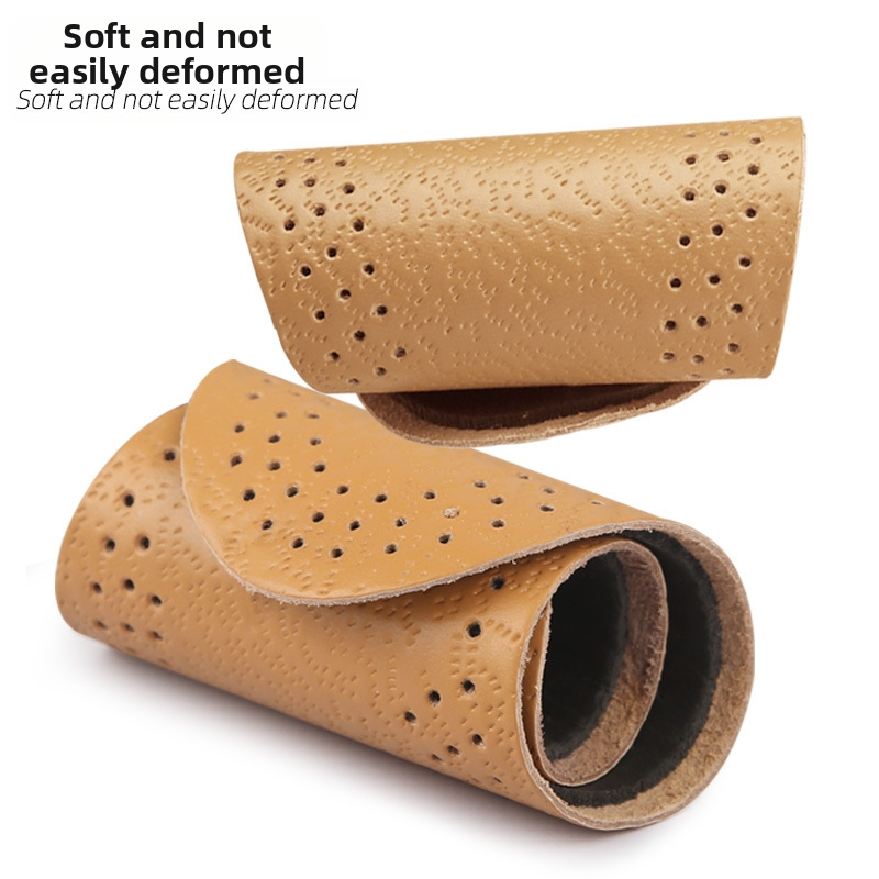 Кожени стелки за мъже, удебелен първи слой от телешка кожа, абсорбиращи потта, амортизиращи, дишащи, с пълна възглавница, директни продажби, дишащи и амортизиращи за мъже и жени