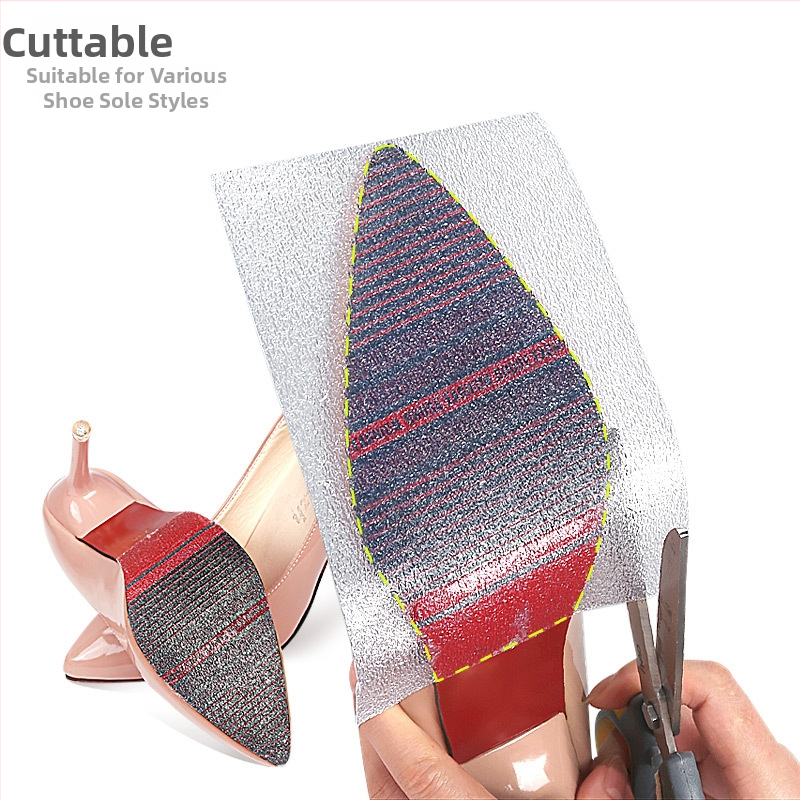 Стикери за подметки с множество спецификации, които могат да бъдат изрязани и удебелени, безшумни стикери против износване за високи токчета, водоустойчиви и устойчиви на износване стикери