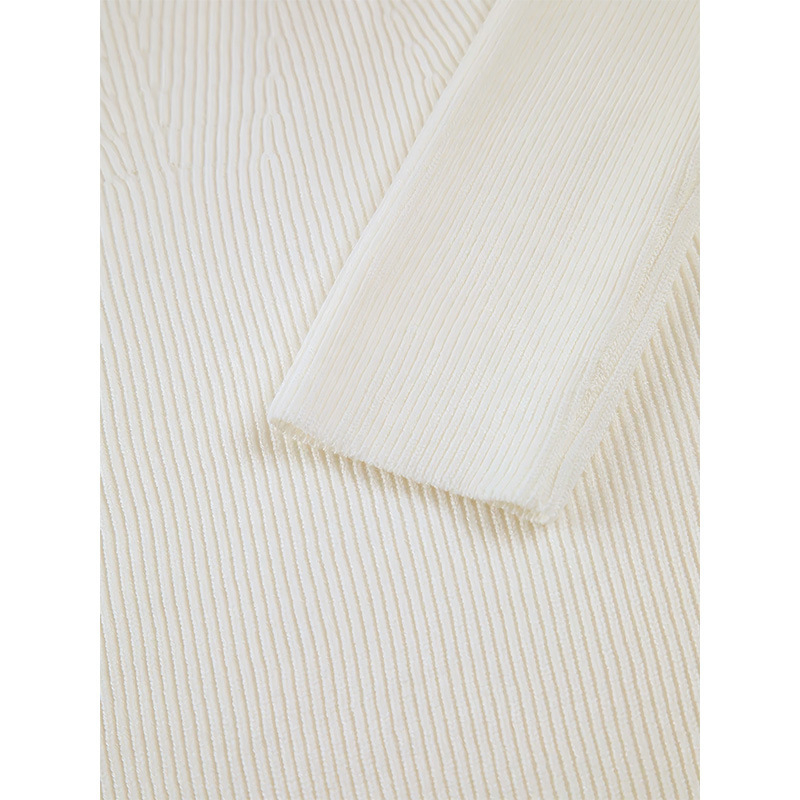 Dámsky priliehavý sveter s odhalenými ramenami a úpletom z roku 2024 s pleteným vzorom Amazon Heart Knit, čierny