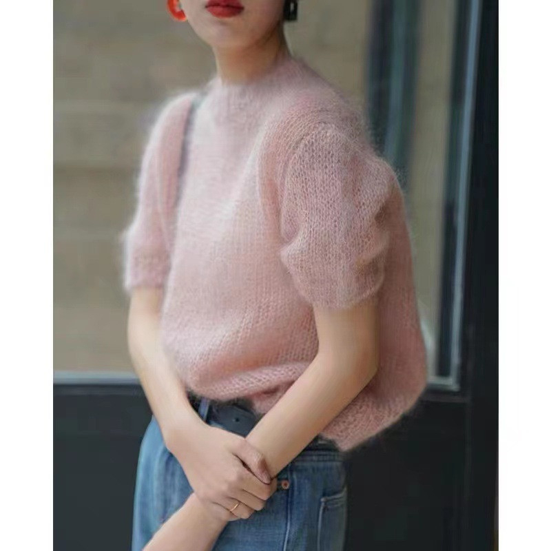 Rudens ir žiemos šilti 13/1 tamprūs moheros siūlai 77 akrilas 20 nailonas 3 elastanas pluoštas purūs, minkšti ir patogūs