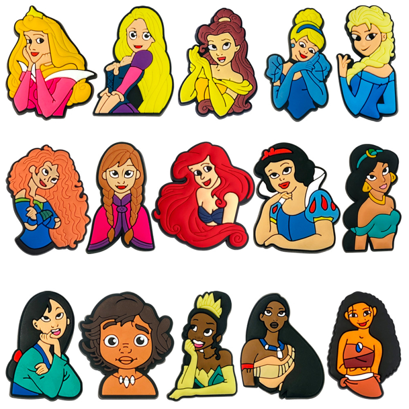 Παπούτσια Cave Flower Shoe 15 Κοστούμι πριγκίπισσας Αξεσουάρ παπουτσιών DIY Αξεσουάρ παπουτσιών από μαλακό καουτσούκ Αγκράφα παπουτσιών Κοσμήματα PVC