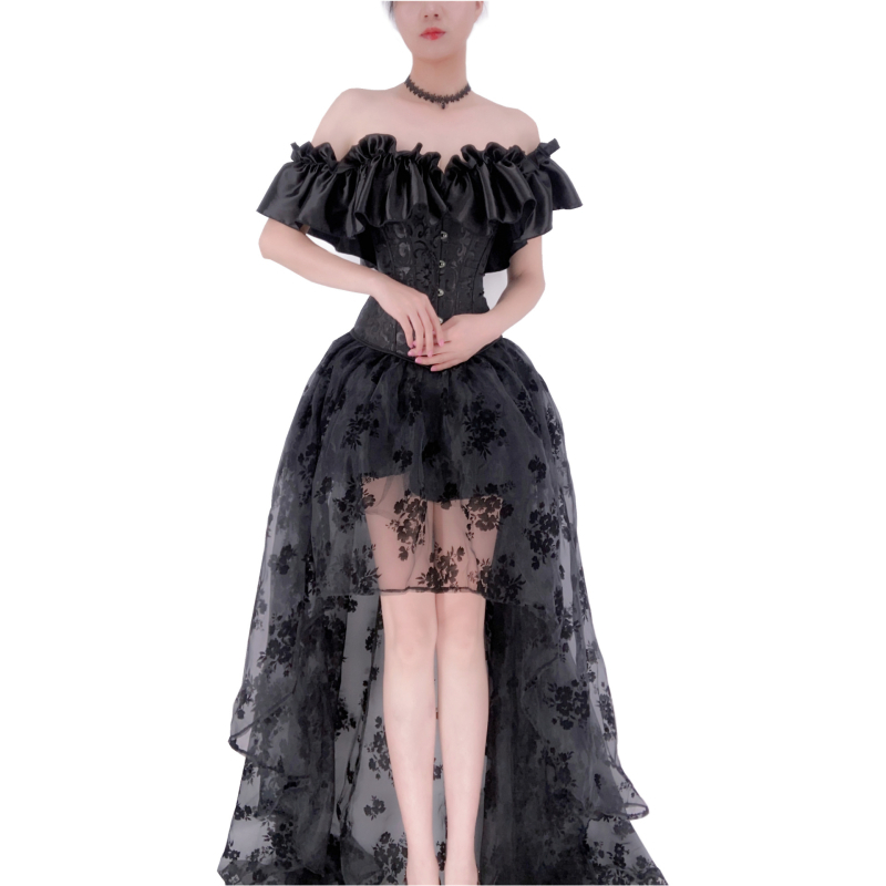 2022 Novo svilenkasto teksturirano odijelo s velikim drvenim ušima i rastezljivim ramenim rukavima, opskrba vanjskom trgovinom