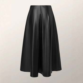 Dámska retro sukňa s vysokým pásom, nová, v tvare A, s dlhým výstrihom do V, retro, v retro štýle, s dlhým výstrihom do V, v štýle A a zakrývajúcou boky