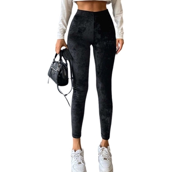 Európa a Spojené štáty americké cezhraničné horúce jesenné a zimné legíny s vysokým pásom a zlatým zamatom, elastické pančuchy s vysokým pásom, jednofarebné dámske nohavice