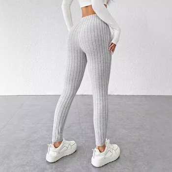 Онлайн популярни европейски и американски трансгранични есенни и зимни йога панталони, дишащи йога дрехи, тесни спортни панталони с висока талия за жени