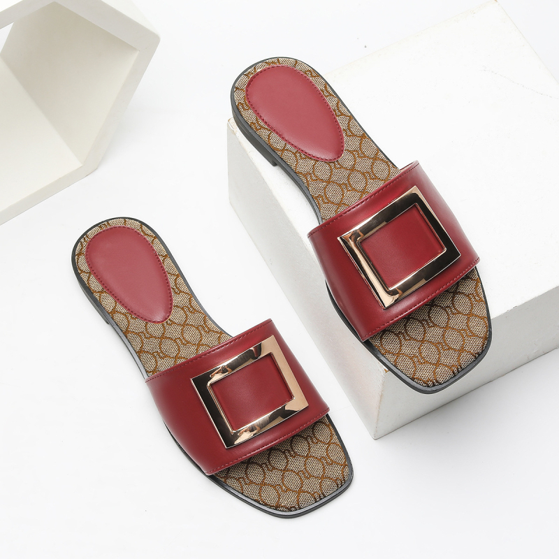 Dámske papuče s hranatou prackou, módne a pohodlné, protišmykové, na pláž, voľný čas, dovolenku, jednodielne, dropshippingové, pre ženy