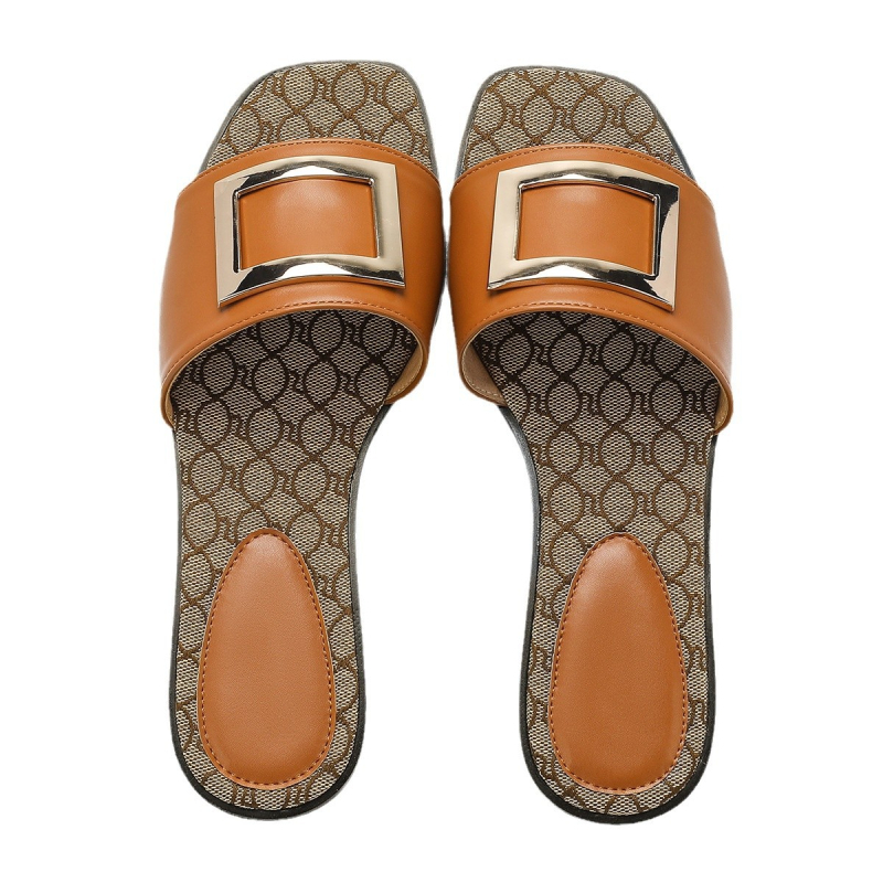 Dámske papuče s hranatou prackou, módne a pohodlné, protišmykové, na pláž, voľný čas, dovolenku, jednodielne, dropshippingové, pre ženy