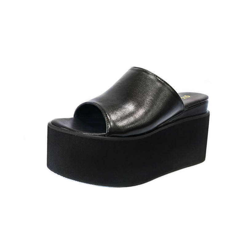 Kiilplatvormil kõrge kontsaga sussid, suurus 35–43, suured piiriülesed internetikuulsuste nelja aastaaja suvesussid