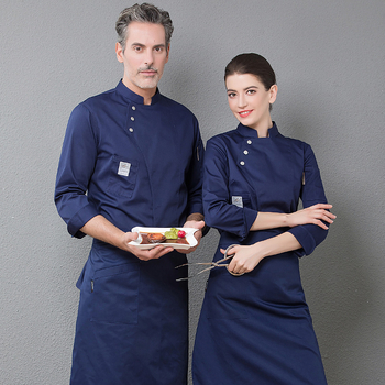 Kokariided Pikkade varrukatega sügis- ja talveriided meestele ja naistele Hotelli söökla tööriided Koogi- ja kondiitritoodete köögi tööriided