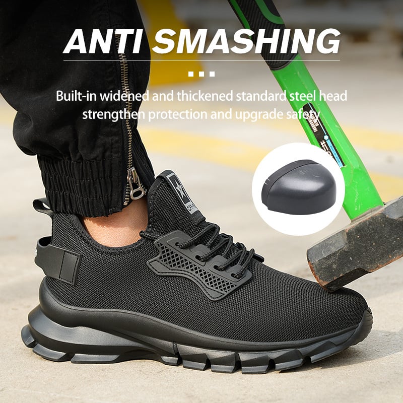 TEMU Xiyin AliExpress Най-продавани европейски стандартни работни обувки за защита Just Baotou, предпазващи от счупване и пробиване