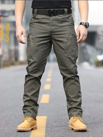 Pantaloni lungi de pescuit pentru bărbați, stil tactic, de antrenament de luptă, rezistenti la uzură, pentru exterior, de munte, Chaolun Cloth