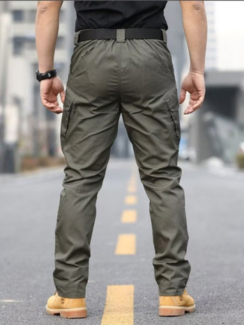 Pantaloni lungi de pescuit pentru bărbați, stil tactic, de antrenament de luptă, rezistenti la uzură, pentru exterior, de munte, Chaolun Cloth