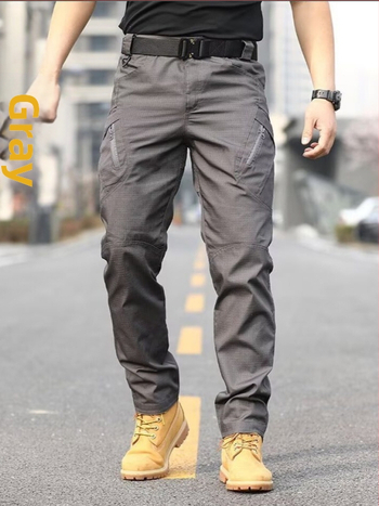 Pantaloni lungi de pescuit pentru bărbați, stil tactic, de antrenament de luptă, rezistenti la uzură, pentru exterior, de munte, Chaolun Cloth