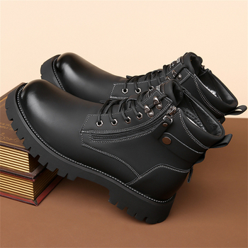 Χειμερινές μπότες Martin για άνδρες 2024, νέες μπότες εργασίας, ρετρό βρετανικές ανδρικές ψηλές μοντέρνες μπότες