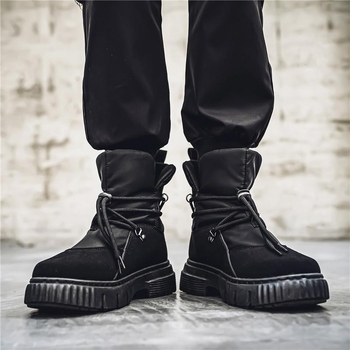 2025. aasta uued kevadised Martini saapad, vabaaja spordimoe trendid, kõrbe retro mootorratta meeste kõrge säärega tööriiete saapad