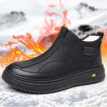 Žieminiai aukštakulniai odiniai batai Vyriški batai su vilnos pamušalu Medvilniniai batai Sustorinti šilti batai Tėčio batai Trumpi batai Verslo laisvalaikio odiniai batai Vyriški batai