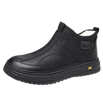 Žieminiai aukštakulniai odiniai batai Vyriški batai su vilnos pamušalu Medvilniniai batai Sustorinti šilti batai Tėčio batai Trumpi batai Verslo laisvalaikio odiniai batai Vyriški batai