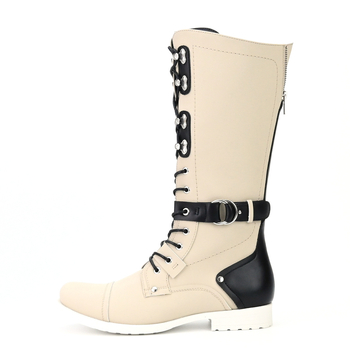 Μπότες μοτοσικλέτας Explosions Retro για άνδρες, μεγάλες σε μέγεθος, πολύχρωμες, με κωδικό ΗΠΑ