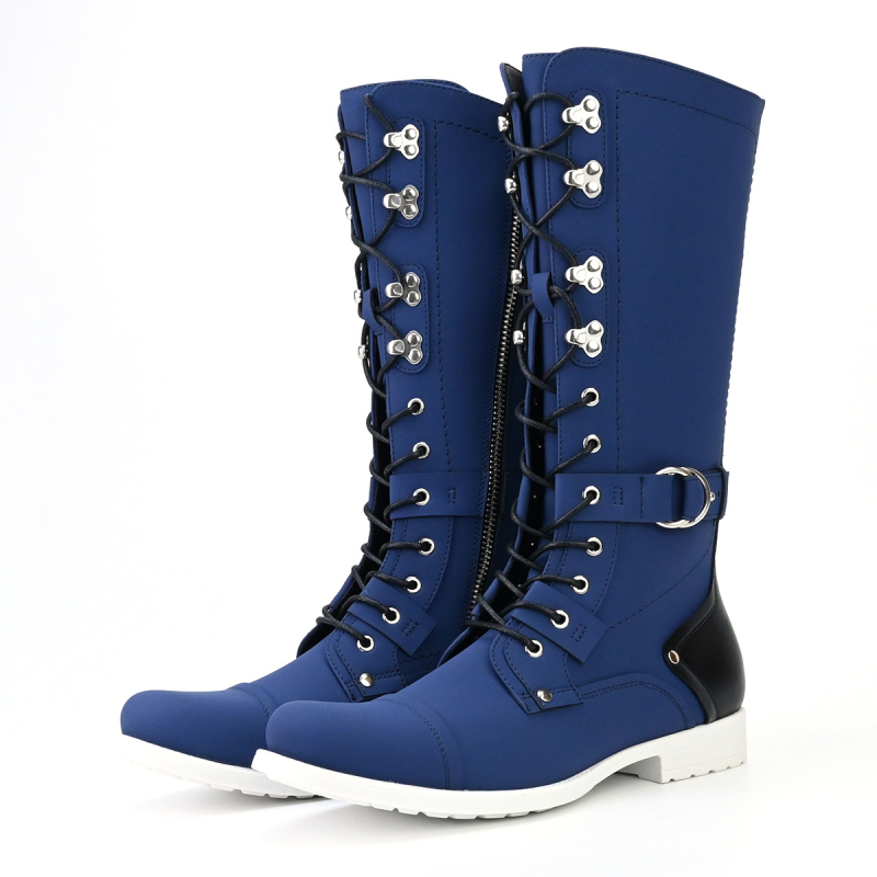 Pánske motocyklové čižmy Explosions Retro s krížovou veľkosťou, viacfarebné, kód US